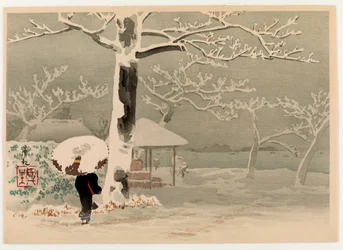 Neve al fiume Sumida, c.1930s